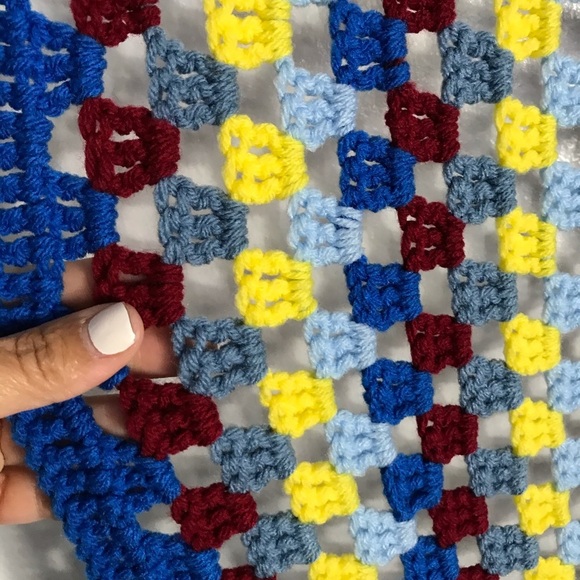 Crochet baby blanket43 ✖️43 - Picture 3 of 5